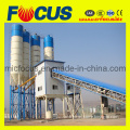 Construction Equipment! 75m3/H Stationary Concrete Batching Line with Hoist Bucket